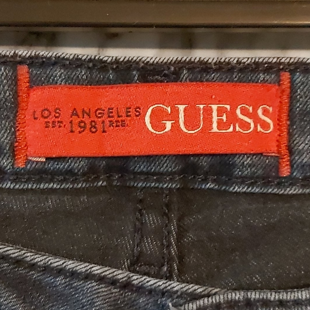 Guess Low Rise Straight Leg Jeans Size 27 - Picture 2 of 8
